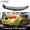 High quality of carbon fiber auto spoiler rear trunk wing spoiler for BMW F30 F32  F36 F20 F22 F87 F10 F12  F13 F01E90 E92 E93
