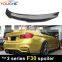 High quality of carbon fiber auto spoiler rear trunk wing spoiler for BMW F30 F32  F36 F20 F22 F87 F10 F12  F13 F01E90 E92 E93