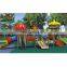 High end china used preschool plastic slide manege amusement park