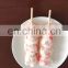Good price seafood snack frozen squid skewer with red ginger