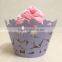 Colorful Wholesale Delicated Wedding Laser Cupcake Wrapper