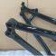 Dirt Jump bike aluminum alloy bicycle frame barrel shaft bike frame with thru alxe