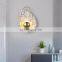 Nordic Home Wall Lamps Modern Resin Shell Shape LED Wall Lamps for Living Room Hotel Bedside Lamp