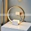 New Product 2022 Popular Table Lamp Minimalist Design Marble Base Desk Light for Indoor Decoration