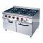 Commercial Kitchen Equipment Western food gas four head six head cooker electric cooking stove