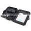 8 core NAP ODP FTB FTTH 3 inlet fiber acess termination box 1:8 plc  pigtails splitter black white