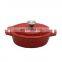 Dalian professional enamed oval cast iron casserole