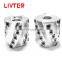 LIVTER  Aluminum Steel Material Convertible Carbide Blade Wood Shaper Cutter Head For Thickness Planer Cutter Head