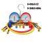 CT-536 D Brass Manifold Gauge Set HVAC Refrigeration System Auto Air Conditioner AC Charging R134A R22 R12 Gauge Manifold