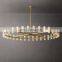 Arcachon Modern Luxury Indoor Crystal Round Industrial LED Chandelier Living Room Hotel Ceiling Home Decor Lighting Hang Lamps