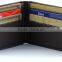 Custom Card and ID Holder with Leather Front Magnetic Money Clip for Men