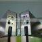 Frameless glass folding door system,folding glass door, side hanging folding door
