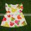 yiwu Fancy newest flutter sleeve summer kids clothes baby girl mouse head patterns party dress Children frocks designs