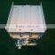 Air volume control damper for HVAC system air handling unit