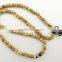 Brown Porcelain Beads buddhist prayer beads Wrist Mala Bracelet