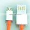 wholesale price colorful micro usb cable for smart phones usb charging cable