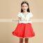 Latest Children Western Frocks Designs Model for Arab Baby Girl Dress