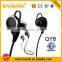 2016 new QY8 wireless bluetooth earphone for iphone 6s 6s 5s 5 CSR chips QCY QY8 mobile phone sport earphone free samples