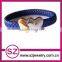 PUB0078 heart clasp leather friendship bracelets surfer gay pride bracelet