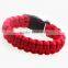 Kids High Quality Paracord Bracelet with Whistle Buckle
