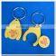 Promotional plastic shopping trolley coin holder keychain                        
                                                Quality Choice