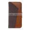 For iphone 6 6S genuine leather 5" smart phone wallet case