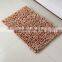 chenille floor mat with anti slip base polyester room mat