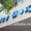 3d logo sign , led channel letter , light box