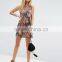 New Look Modern Customized Design Smock Dress With Print Clothing Women