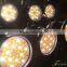 36x3w waterproof amber and white led par 64 stage light color washer disco light