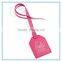 Leather luggage tag/Travel tag/ PU ID tag with custom LOGO for promotion