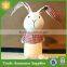 2016 Popular Custom Resin Cute Rabbit Piggy Bank