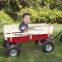 pull along trailer wagon Woody cart trolley pink color for kids