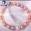 925 sterling silver Mix color round shape freshwater pearl bracelet very high luster and clear surface body jewelry