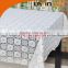 customized printed pattern pvc tablecloth lace table cover