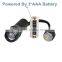 1*18650 Battery Power Supply Light Red Guarding Ring LED Light For Bike