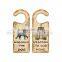 best price creative items iron open closed iron do not disturb door signs hanger