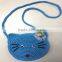 crochet animal long line shoulder bag