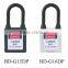 Good sale durable Nylon Shackle Dust-proof Safety Padlock Can be Customized