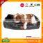 Square Shape PU Leather Water Resistant Dog Bed