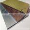low cost brushed sheets aluminum composite panel material decorative interial ACP