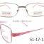 New design full rim silver color with black paint men and women cheap metal eyewear optical frames                        
                                                Quality Choice