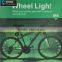 water light decoration bicycle wheel 20led 2meter with bandage and packaging