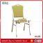 HC-928 wholesale high quality brushed stainless steel dining chair banquet chair