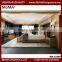 MA-1520H Luxury Hotel Bedroom Furniture Wooden Queen Size Hotel Room Bed Designs