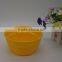 Solid Color Plastic salad bowl best selling
