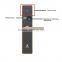 Advanced Intelligent touch screen cheap biometric fingerprint door lock with OLED Display
