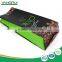 food grade 8 side seal square bottom pouch laminateld snack food bag
