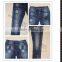 Wholesale Patchwork Grinding Jeans Men With Moustache