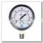 High quality all stainless steel industrial bourdon turbo psi gauge with bottom mount